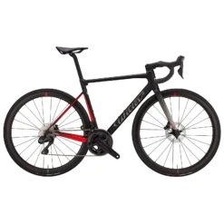 Wilier 0 SL Disc - 105 Di2 - NDR38 - Vélo Route En Carbone - 2023 - Black Red Matt