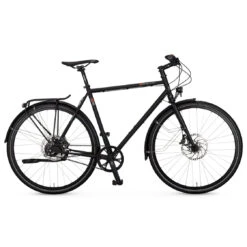 Vsf Fahrradmanufaktur T-900 Disc Rohloff - VTC Homme Avec Entraînement Par Courroie - 2023 - Ebony Matt