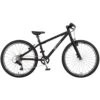 KUbikes 24L MTB 8-Speed Kids Bike - Black