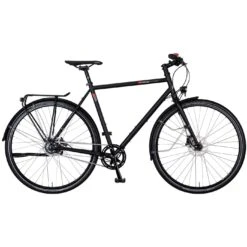 Vsf Fahrradmanufaktur T-500 Disc Alfine - VTC Homme - 2023 - Ebony Matt