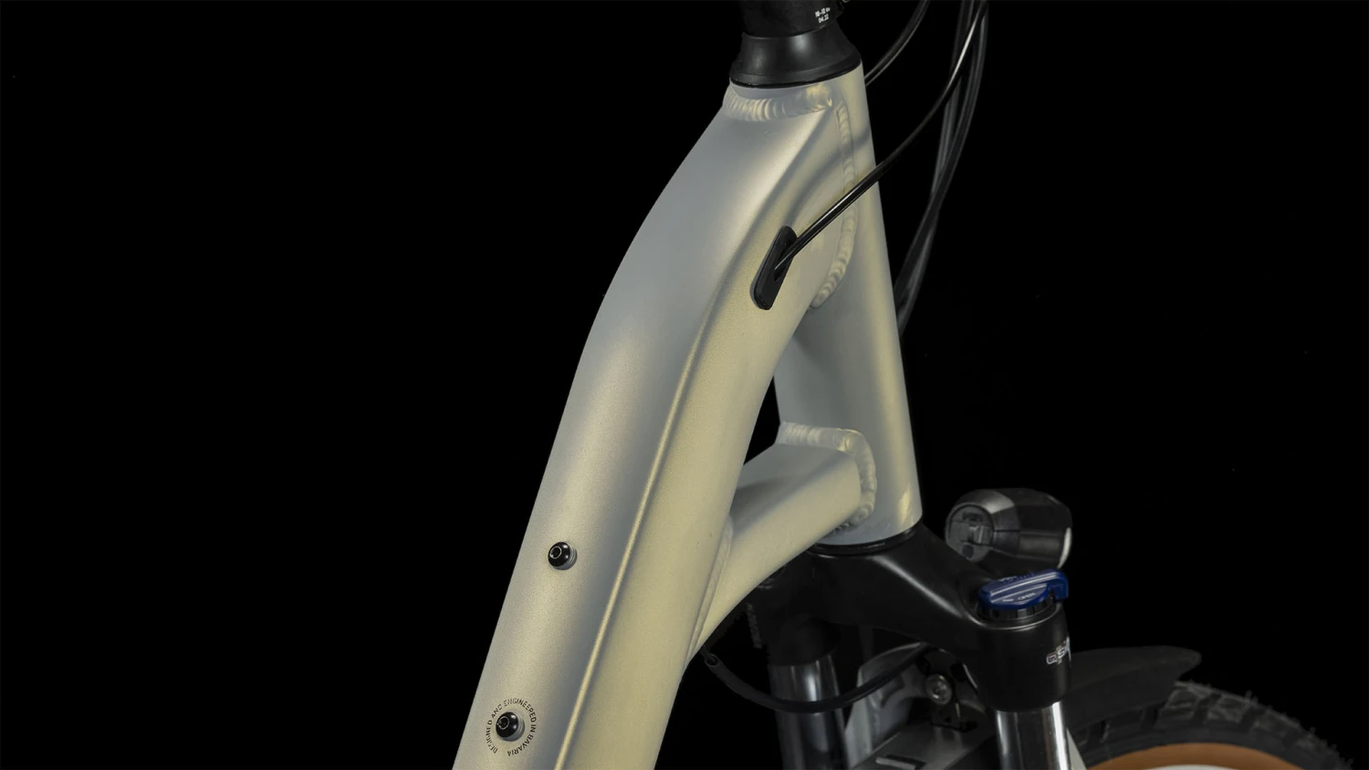 CUBE VTC Easy Entry - TOURING Pro - 2023 - Pearlysilver / Black 7 CUBE VTC Easy Entry - TOURING Pro - 2023 - Pearlysilver / Black – Image 5