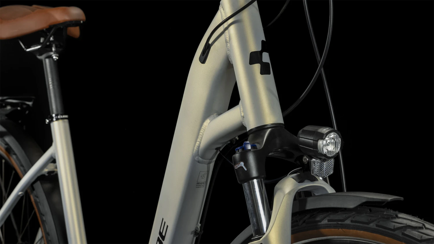 CUBE VTC Easy Entry - TOURING Pro - 2023 - Pearlysilver / Black 8 CUBE VTC Easy Entry - TOURING Pro - 2023 - Pearlysilver / Black – Image 6