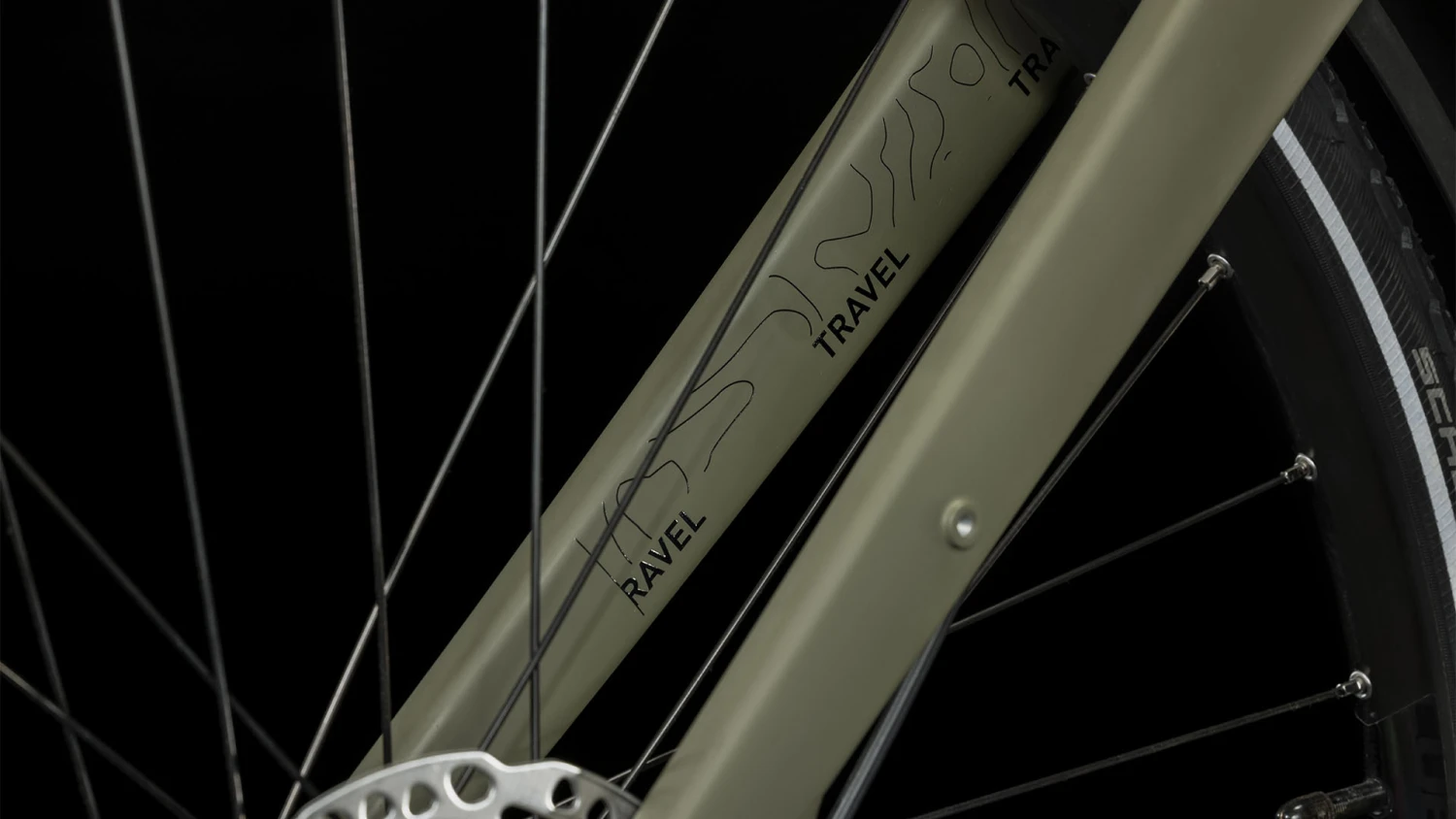 CUBE VTC - TRAVEL SLX - 2023 - Olive / Black 11 CUBE VTC - TRAVEL SLX - 2023 - Olive / Black – Image 9