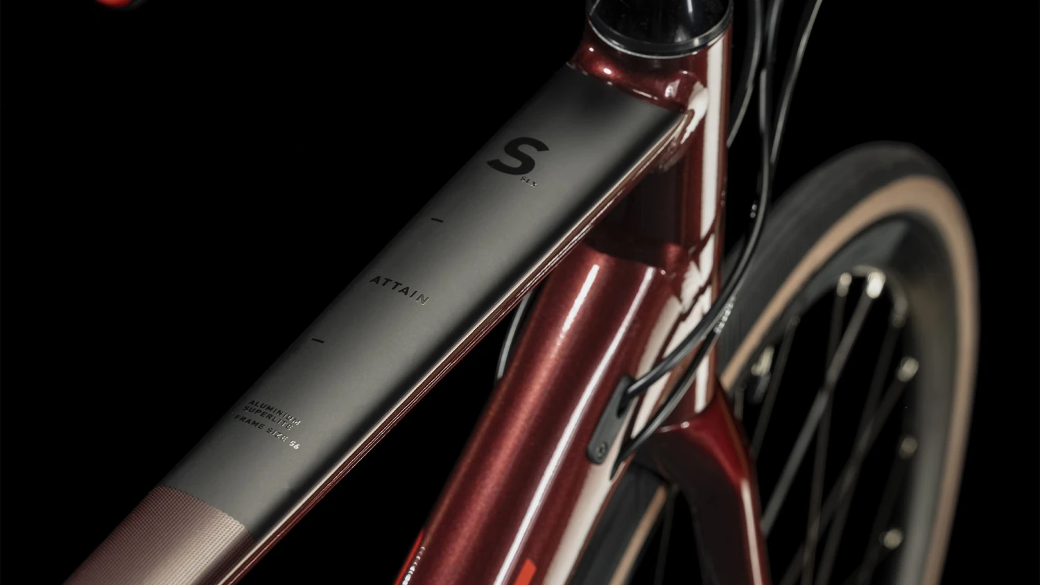 CUBE Vélo Route - ATTAIN SLX - 2023 - Deepred / Red 6 CUBE Vélo Route - ATTAIN SLX - 2023 - Deepred / Red – Image 4