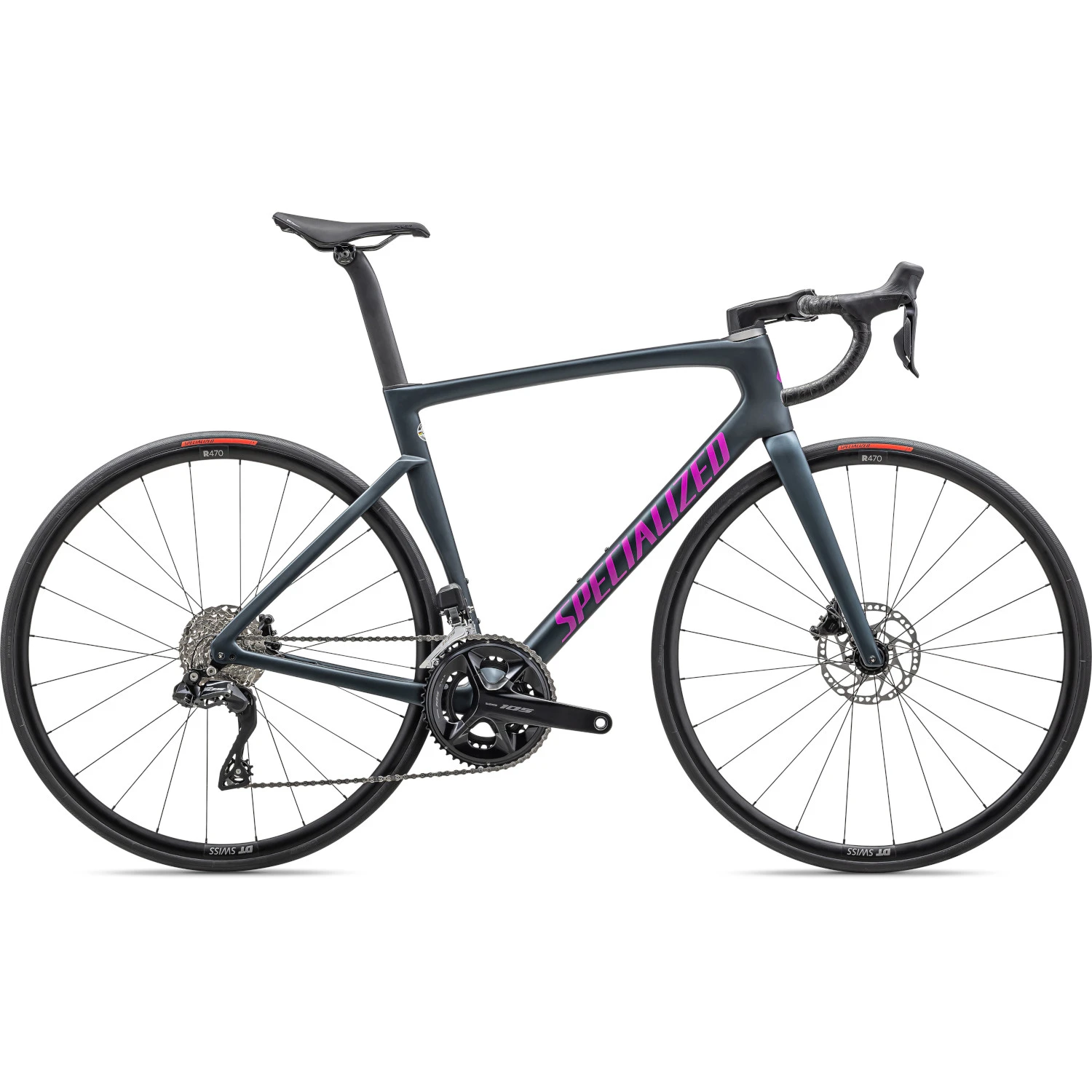 Specialized Vélo Route Carbone - TARMAC SL7 COMP - 2023 - Satin Metallic Deep Lake / Purple Orchid 3 Specialized Vélo Route Carbone - TARMAC SL7 COMP - 2023 - Satin Metallic Deep Lake / Purple Orchid