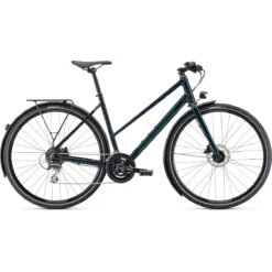 Specialized SIRRUS 2.0 EQ - Step Through Trekkingbike - 2023 - Forest Green / Black Reflective