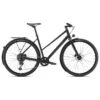 Specialized Sirrus X 3.0 EQ - Step Through Trekkingbike - 2023 - Gloss Nearly Black / Black Reflective -Velo Lemonde Boutique 92421 74 sirrus x 30 eq st 02 994780