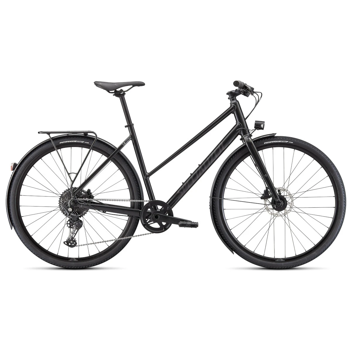 Specialized Sirrus X 3.0 EQ - Step Through Trekkingbike - 2023 - Gloss Nearly Black / Black Reflective 2 Specialized Sirrus X 3.0 EQ - Step Through Trekkingbike - 2023 - Gloss Nearly Black / Black Reflective
