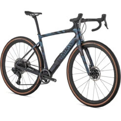 Specialized S-WORKS DIVERGE - Vélo Gravel Carbone - 2022 - Gloss Light Silver / Dusty Blue / Wild -Velo Lemonde Boutique 95422 00 diverge sw ltsil drmsil dstblu 01 1220547