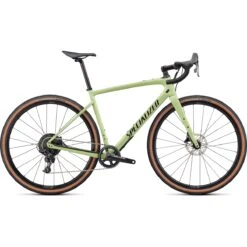 Specialized DIVERGE SPORT - Apex - Vélo Gravel Carbone - 2022 - Gloss Limestone / Black / Chrome