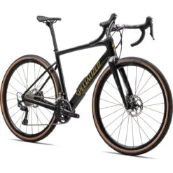 Specialized Vélo Gravel Carbone - DIVERGE COMP - 2023 - Gloss Obsidian / Harvest Gold Metallic -Velo Lemonde Boutique 95423 53 diverge comp carbon 03 1510112