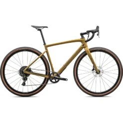 Specialized Vélo Gravel Carbone - DIVERGE SPORT - 2023 - Satin Harvest Gold Granite / Pearl