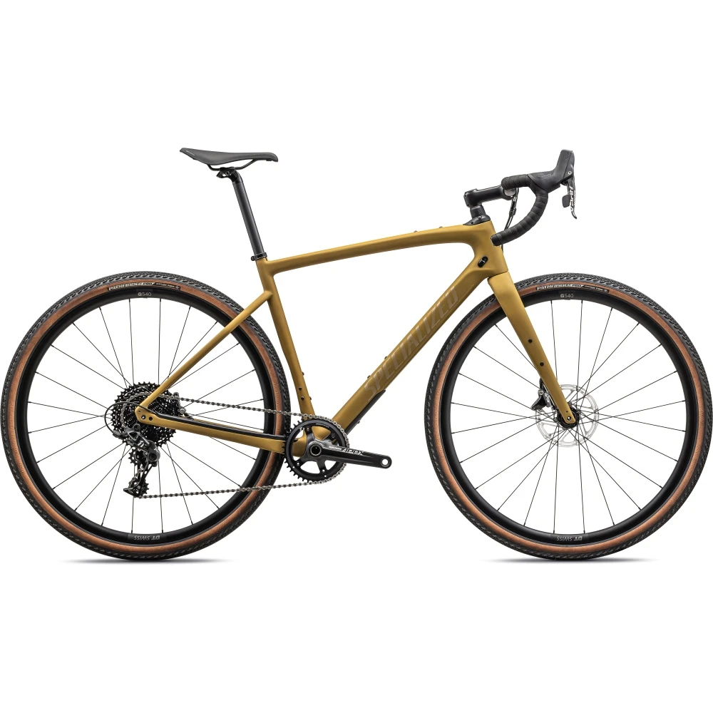 Specialized Vélo Gravel Carbone - DIVERGE SPORT - 2023 - Satin Harvest Gold Granite / Pearl 3 Specialized Vélo Gravel Carbone - DIVERGE SPORT - 2023 - Satin Harvest Gold Granite / Pearl