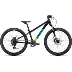 CUBE Vélo Enfant 24" - ACID 240 Disc - 2023 - Black / Green