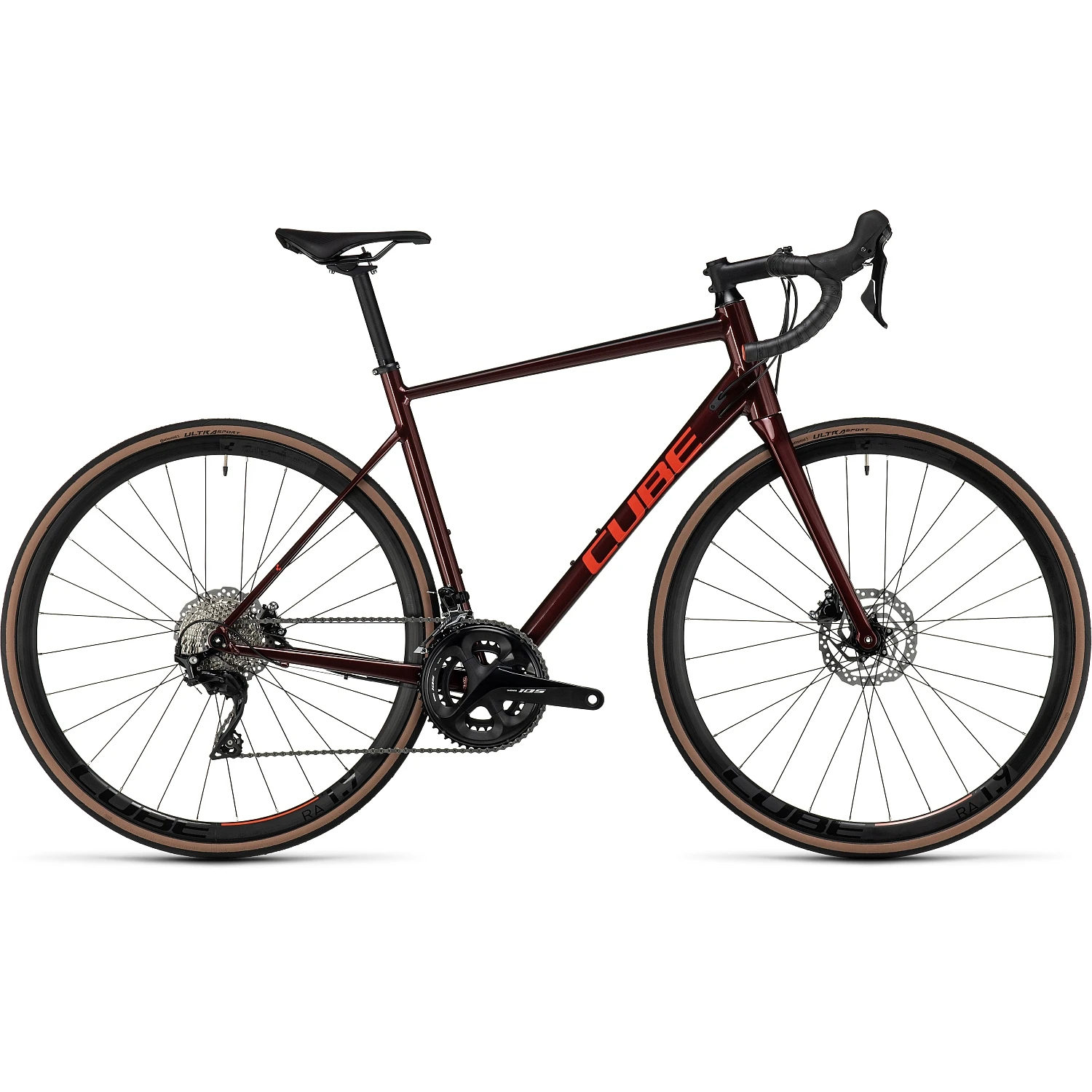 CUBE Vélo Route - ATTAIN SLX - 2023 - Deepred / Red 3 CUBE Vélo Route - ATTAIN SLX - 2023 - Deepred / Red