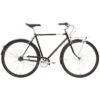 Creme Cycles CAFERACER Man Solo - Vélo De Ville Pour Homme - 2023 - Noir