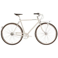 Creme Cycles CAFERACER Man Doppio - Vélo De Ville Pour Homme - 2023 - Dune Dust