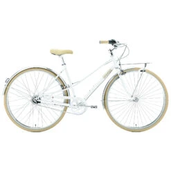 Creme Cycles CAFERACER Lady Solo - Vélo De Ville Pour Femme - 2023 - Pearl White