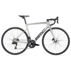 BMC TEAMMACHINE SLR FIVE - Vélo Route En Carbone - 2023 - Arctic Silver / Black