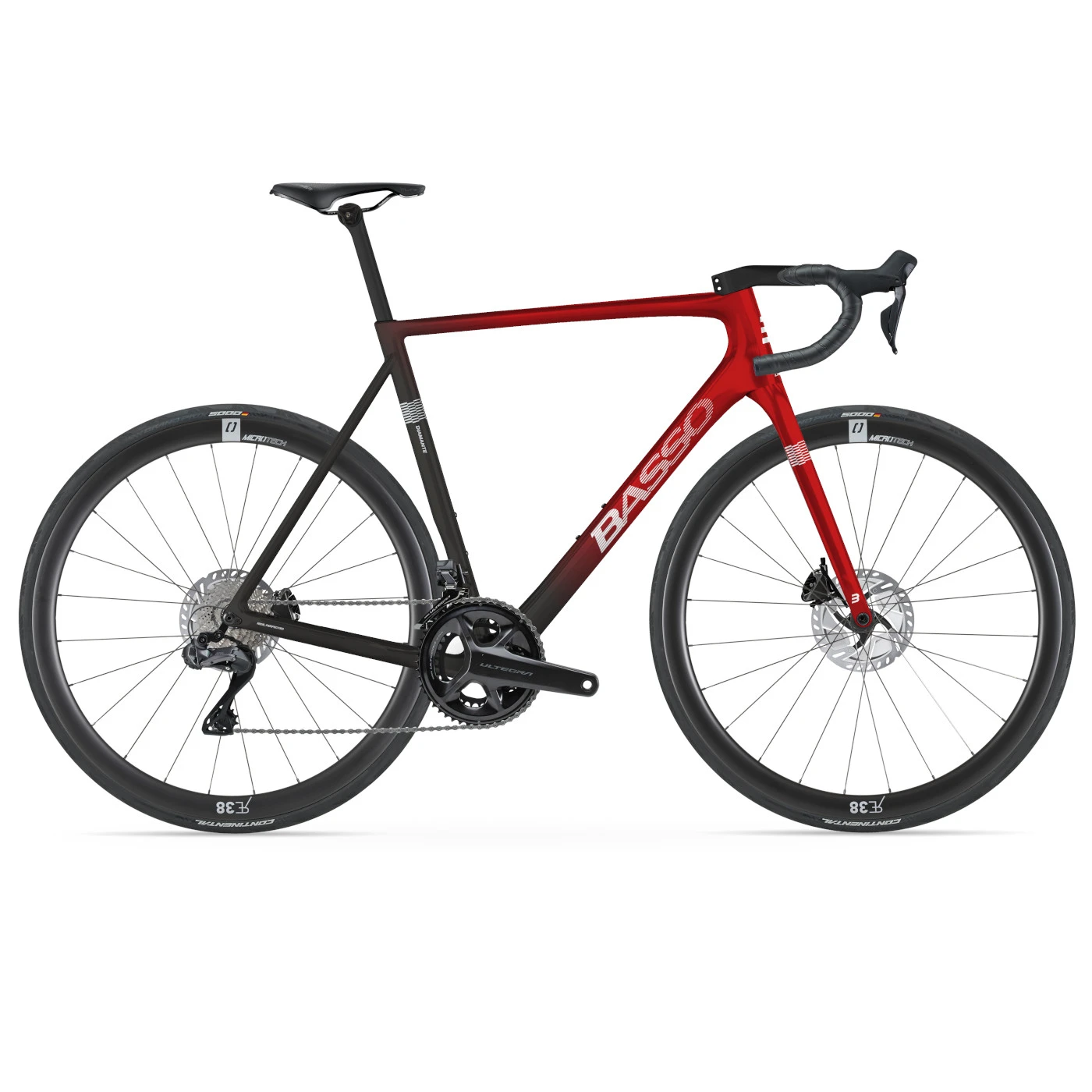Basso Vélo Route Carbone - DIAMANTE DISC - Ultegra 8150 Di2 - 2023 - Candy Red 3 Basso Vélo Route Carbone - DIAMANTE DISC - Ultegra 8150 Di2 - 2023 - Candy Red