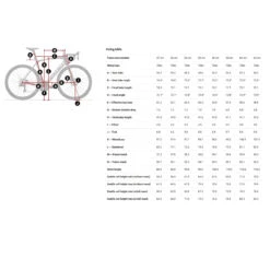 Trek ÉMONDA SLR 7 DISC Ultegra Di2 Vélo Route - 2023 - Metallic Red Smoke To Red Carbon Smoke -Velo Lemonde Boutique geo 1 1324668