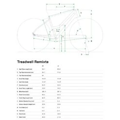 Cannondale Vélo De Ville Femme 27.5" - TREADWELL 2 Remixte - 2023 - Jade -Velo Lemonde Boutique geo treadwell remixte 1467721