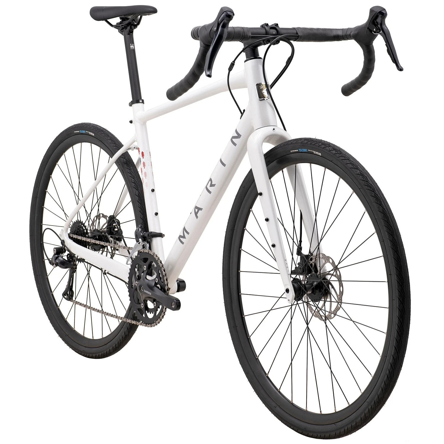 Marin Vélo Gravel - GESTALT 1 - 2023 - White 5 Marin Vélo Gravel - GESTALT 1 - 2023 - White – Image 3