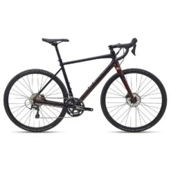 Marin Vélo Gravel - GESTALT 2.5 - 2023 - Satin Black / Gloss Dark Chameleon Red