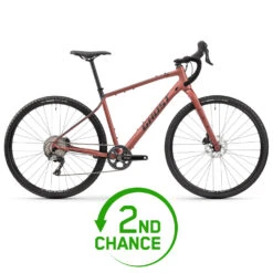 Ghost Vélo Gravel - ASKET Advanced - 2023 - Matt Rusted Dark Red / Black - Second Choix