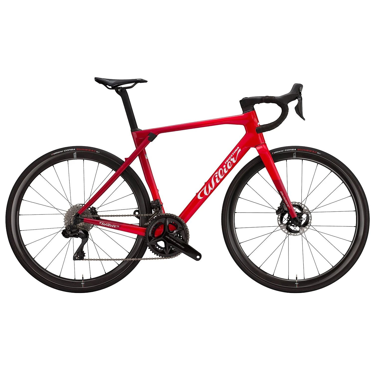 Wilier Vélo Route Carbone - GRANTURISMO SLR - Force AXS SLR38KC - 2023 - Faded Red / White Glossy 3 Wilier Vélo Route Carbone - GRANTURISMO SLR - Force AXS SLR38KC - 2023 - Faded Red / White Glossy
