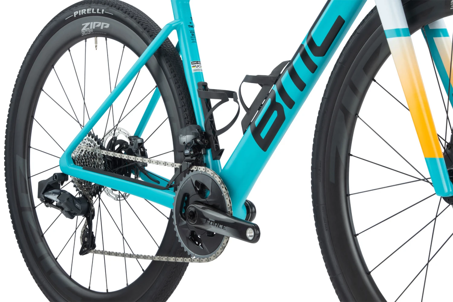 BMC KAIUS 01 TWO - Vélo Gravel En Carbone - 2023 - Turquoise & Black 11 BMC KAIUS 01 TWO - Vélo Gravel En Carbone - 2023 - Turquoise & Black – Image 9