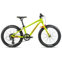Orbea Vélo Enfant 20" - MX 20 DIRT - 2023 - Lime Green - Red (gloss)