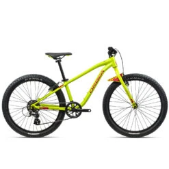 Orbea VTT Enfant 24" - MX 24 DIRT - 2023 - Lime Green - Red (gloss)