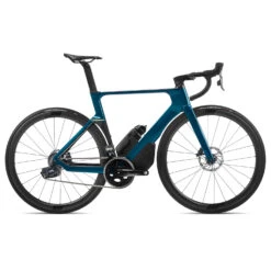 Orbea Orca Aero M21eLTD - Force ETap AXS Vélo Route - 2022 - Metallic Boreal Blue (gloss) - Raw Carbon (matte)