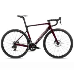 Orbea Vélo Route ORCA M31eLTD Rival ETap AXS - 2023 - Red Wine - Carbon (gloss/matt)