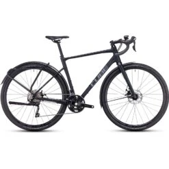 CUBE Vélo Gravel - NUROAD Pro FE - 2023 - Metalblack / Grey