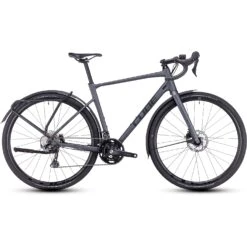 CUBE Vélo Gravel - NUROAD Race FE - 2023 - Grey / Black