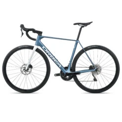 Orbea Vélo Route Carbone 105 - ORCA M30 - 2024 - Slate Blue - Halo Silver (matt) -Velo Lemonde Boutique r107ttcc orbea orca m30 blue 02 1569869