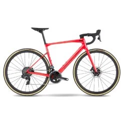BMC ROADMACHINE 01 FOUR - Vélo Route En Carbone - 2023 - Coral Red / Black