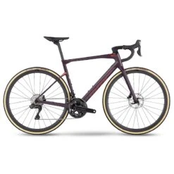 BMC ROADMACHINE 01 THREE - Vélo Route En Carbone - 2023 - Violet & Neon Red