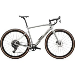 Specialized Vélo Gravel Carbone - DIVERGE EXPERT - 2023 - Gloss Dune White / Taupe