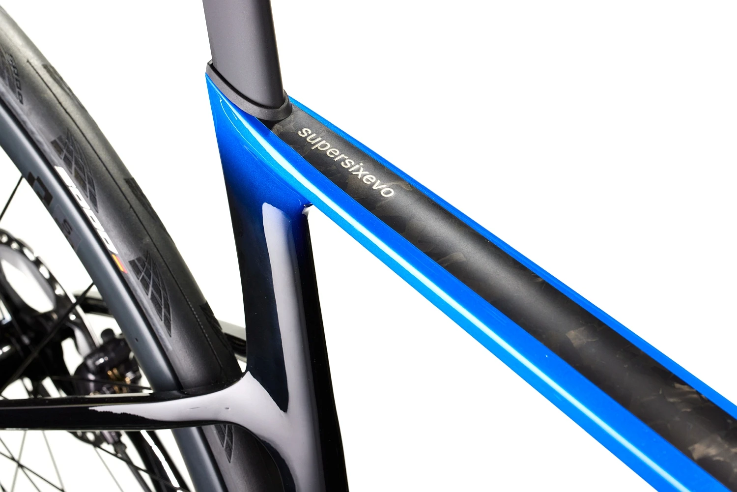 Cannondale Vélo Route Carbone - SUPERSIX EVO Hi-MOD 2 - 2023 - Sonic Blue - Second Choix 7 Cannondale Vélo Route Carbone - SUPERSIX EVO Hi-MOD 2 - 2023 - Sonic Blue - Second Choix – Image 5