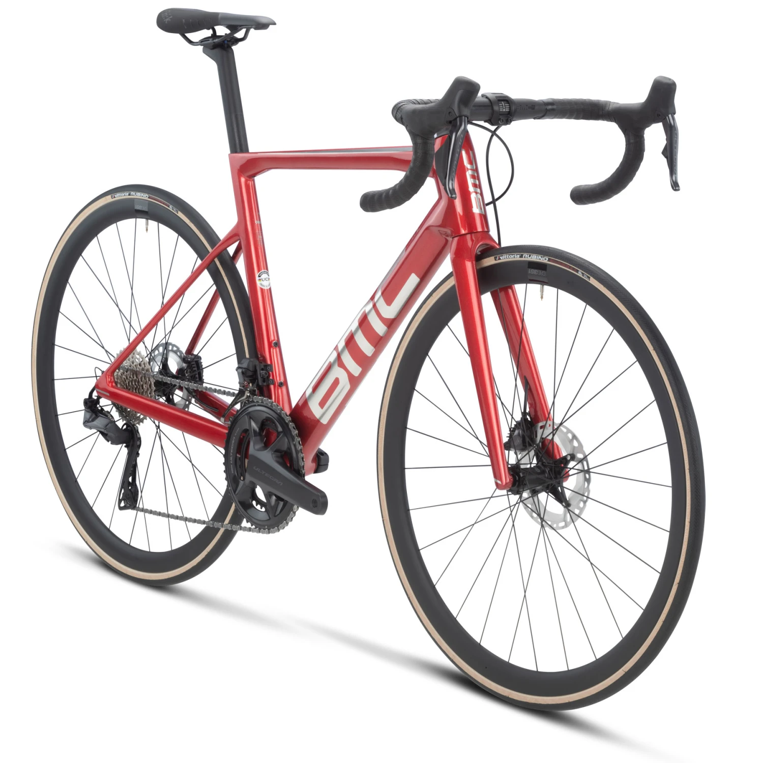 BMC TEAMMACHINE SLR ONE - Vélo Route En Carbone - 2023 - Prisma Red / Brushed Alloy 5 BMC TEAMMACHINE SLR ONE - Vélo Route En Carbone - 2023 - Prisma Red / Brushed Alloy – Image 3