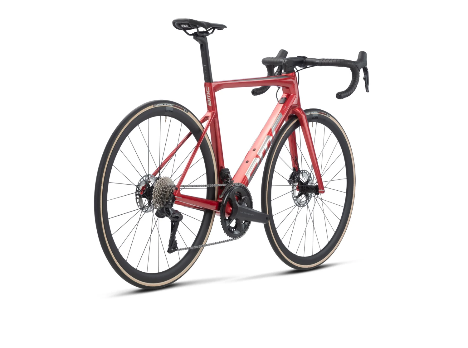 BMC TEAMMACHINE SLR ONE - Vélo Route En Carbone - 2023 - Prisma Red / Brushed Alloy 6 BMC TEAMMACHINE SLR ONE - Vélo Route En Carbone - 2023 - Prisma Red / Brushed Alloy – Image 4