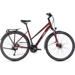 CUBE VTC Femme - TOURING EXC - 2023 - Red / White A00