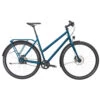 Tout Terrain Vélo De Trekking Femmes - AMBER ROAD TRAPEZ Select 3.3 - 2023 - Gentian Blue Glossy -Velo Lemonde Boutique tout terrain amber road trapez 1531291