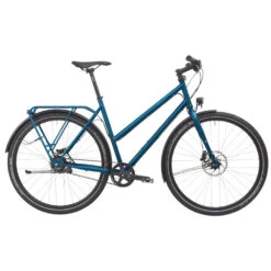Tout Terrain Vélo De Trekking Femmes - AMBER ROAD TRAPEZ Select 3.3 - 2023 - Gentian Blue Glossy