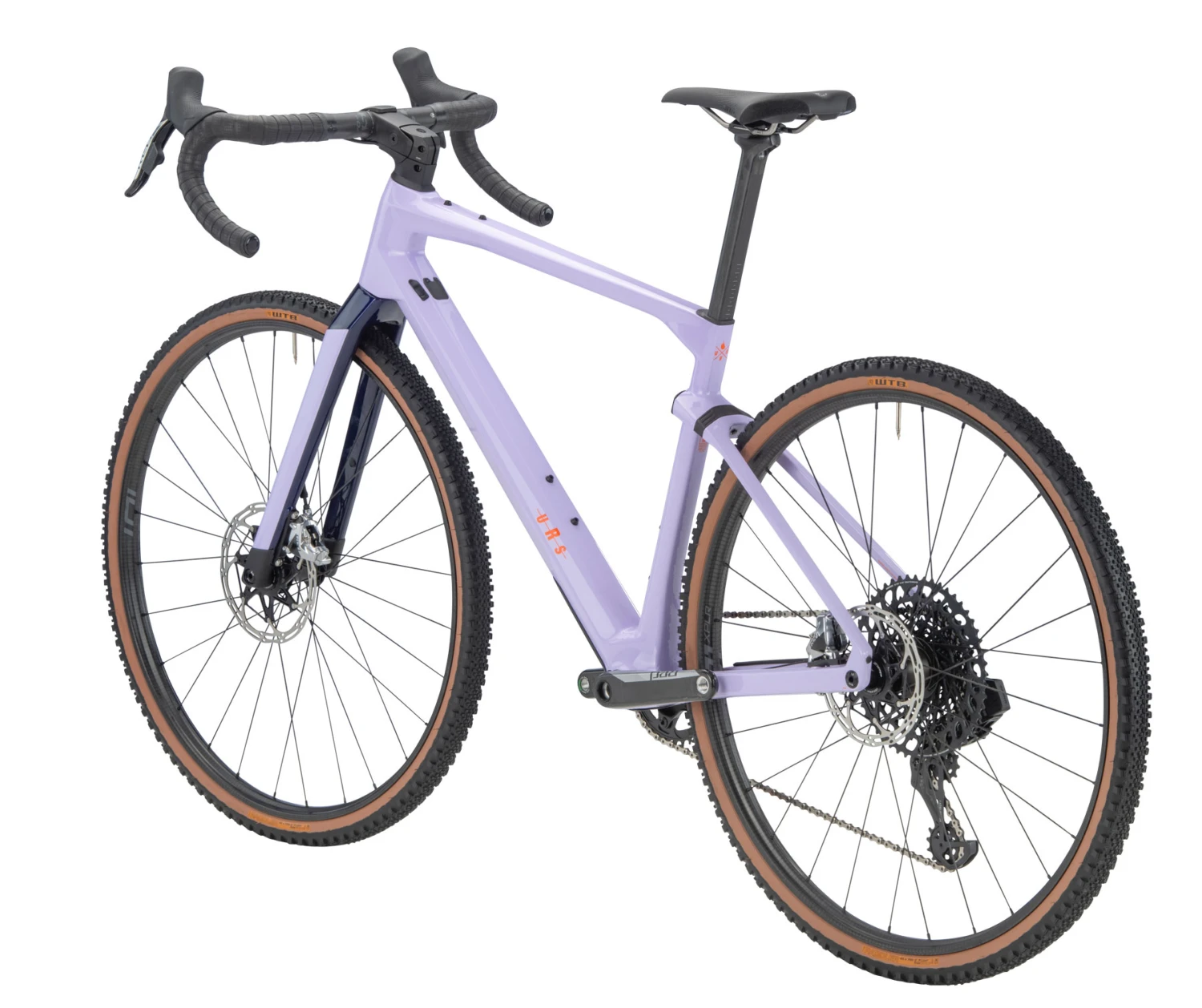 BMC URS 01 ONE - Vélo Gravel En Carbone - 2023 - Lavender Haze / Orange 8 BMC URS 01 ONE - Vélo Gravel En Carbone - 2023 - Lavender Haze / Orange – Image 6