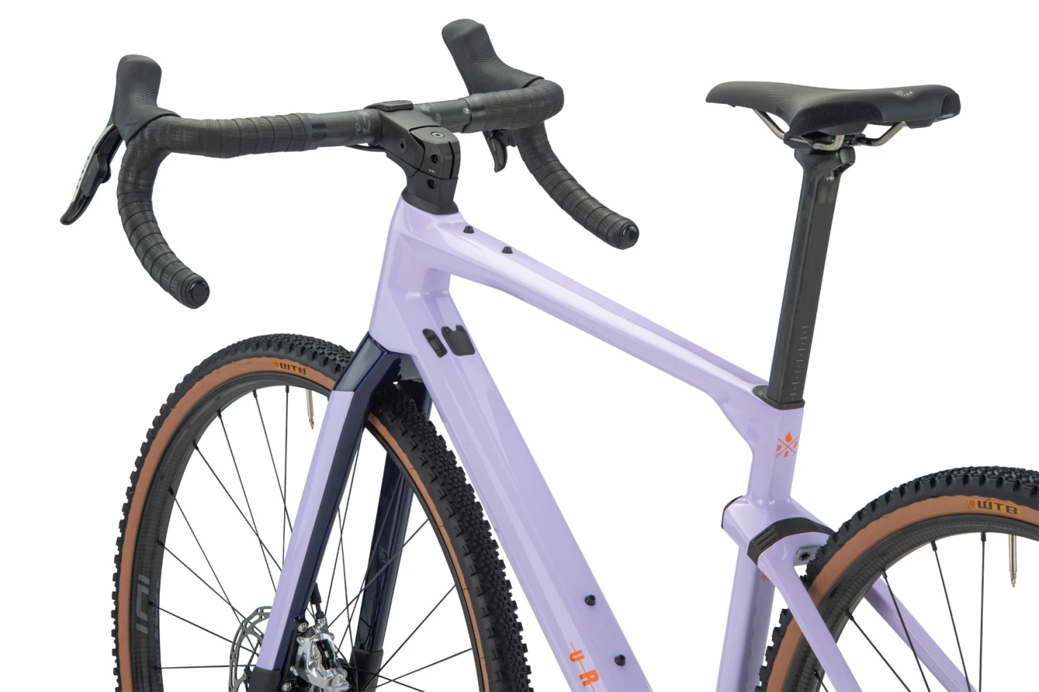 BMC URS 01 ONE - Vélo Gravel En Carbone - 2023 - Lavender Haze / Orange 14 BMC URS 01 ONE - Vélo Gravel En Carbone - 2023 - Lavender Haze / Orange – Image 12