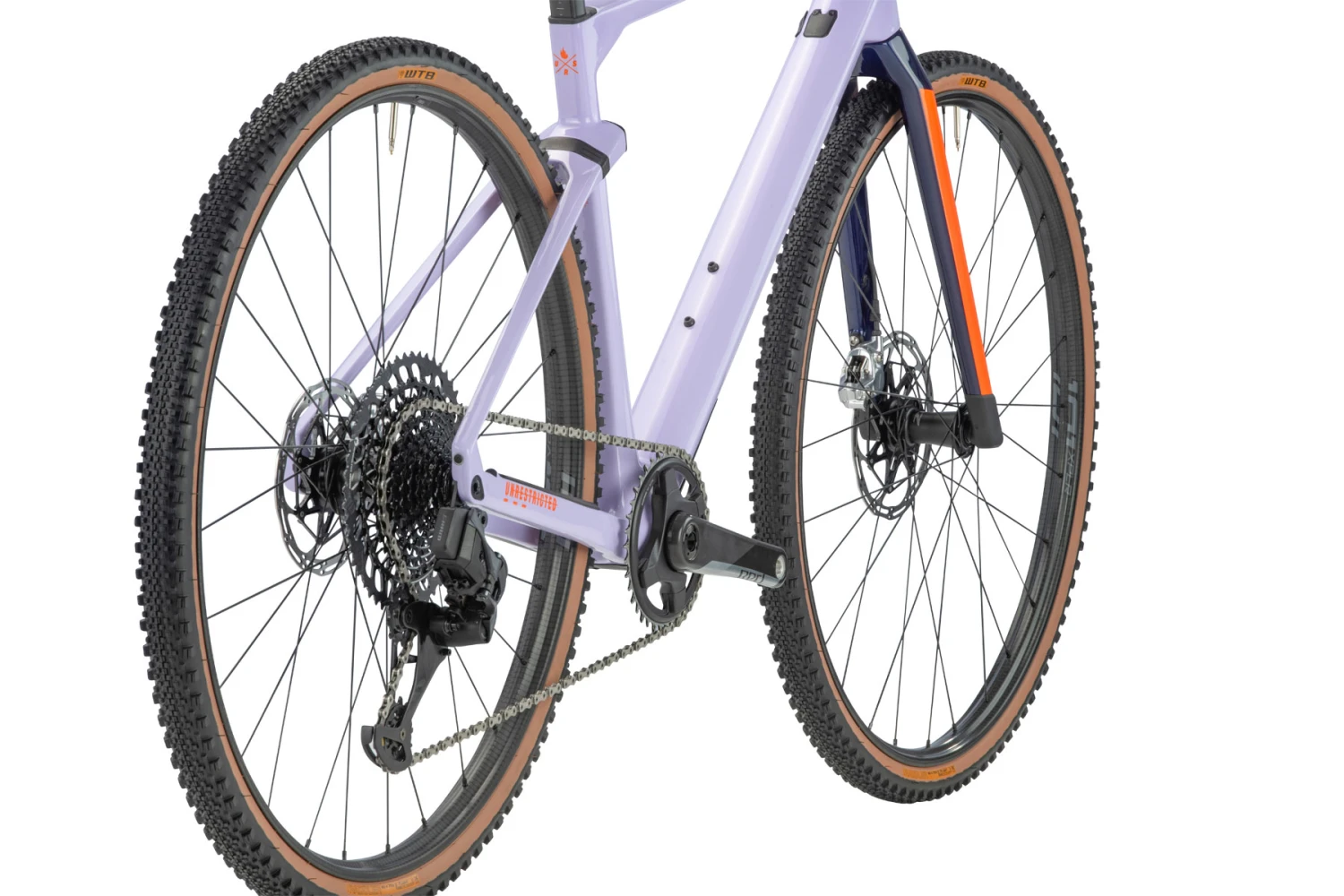 BMC URS 01 ONE - Vélo Gravel En Carbone - 2023 - Lavender Haze / Orange 10 BMC URS 01 ONE - Vélo Gravel En Carbone - 2023 - Lavender Haze / Orange – Image 8